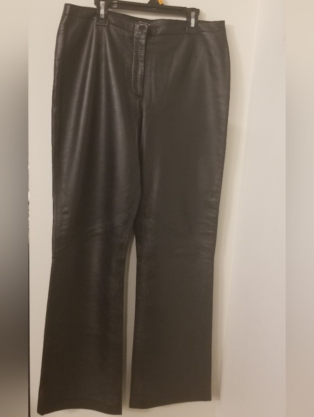 [PETER NYGÅRD] Black Genuine Leather Pants